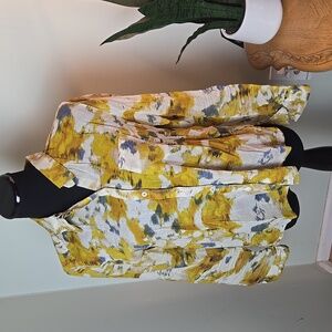 Holding Horses 100% cotton watercolor blouse